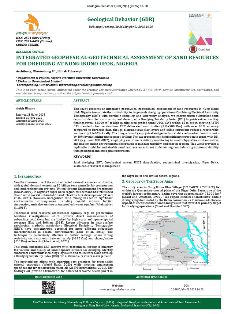 Integrated Assessment of Sand Dredging | PDF | Sand | River Delta