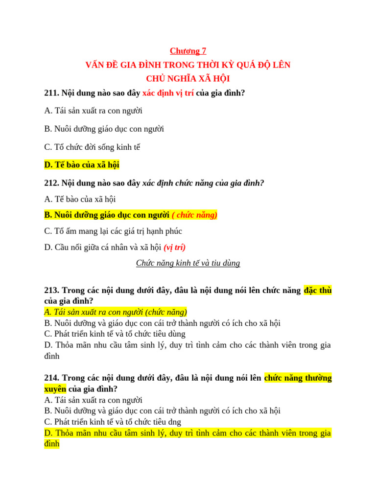 CNXH C7 (ĐÃ CHỈNH) | PDF