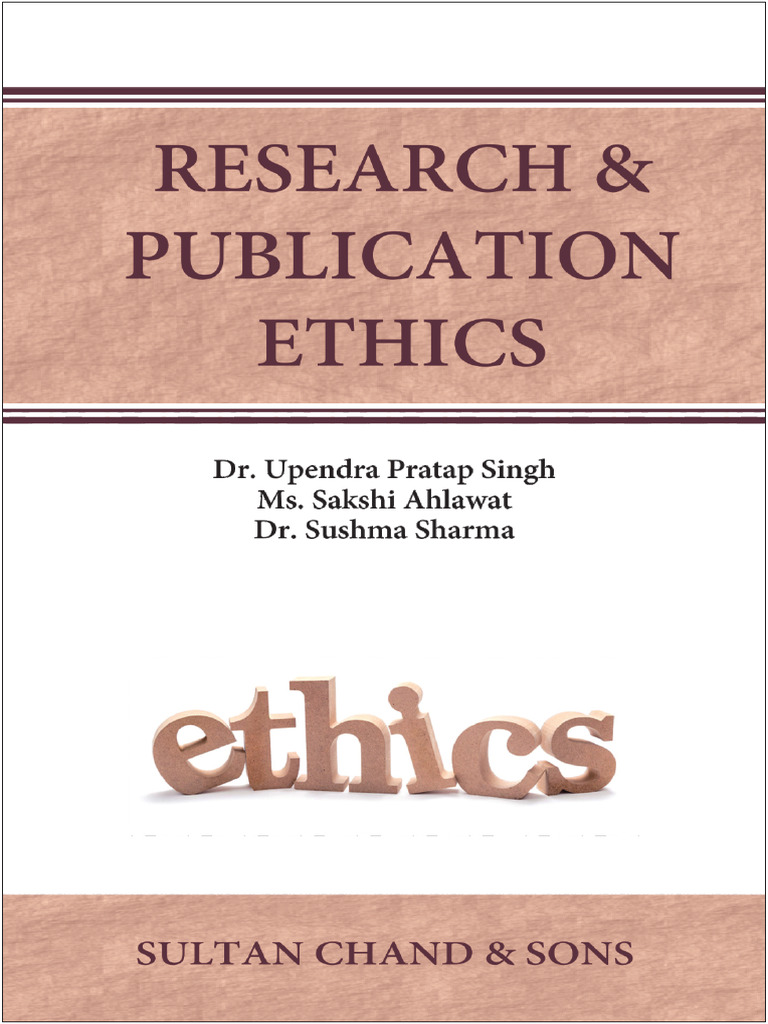 Research and Publication Ethics Guide | PDF | Open Access | Academia