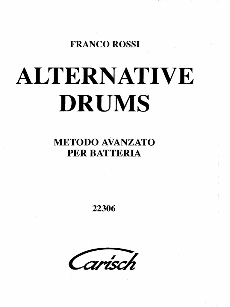 Alternative Drums | PDF