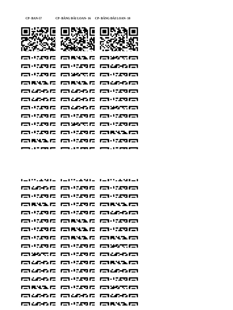 QRCode A4 Formatted | PDF