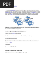 Journal Entries Examples