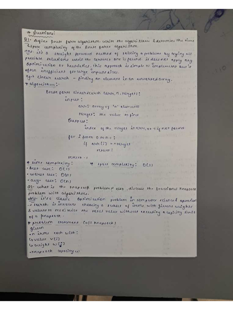 Shwetank Daa Assignment 3 | PDF