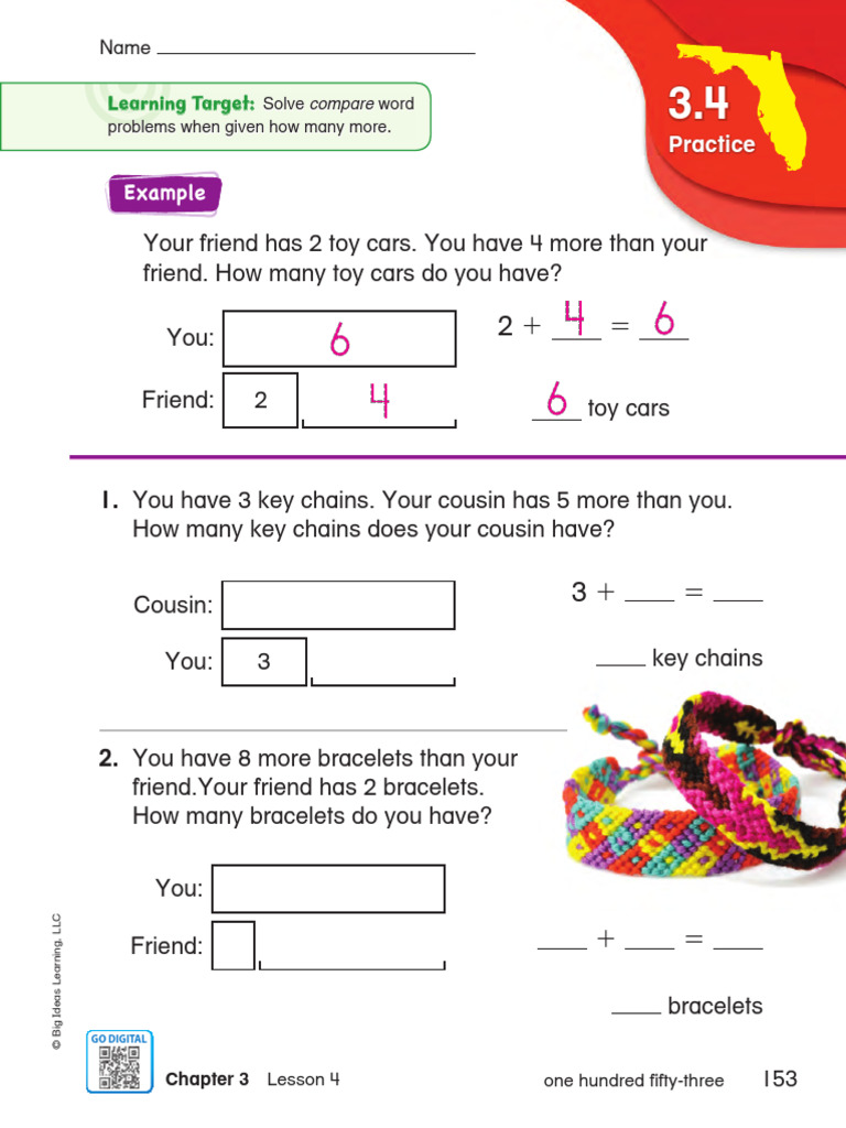 27 Math fl23 1stgrade Ipe 03 | PDF