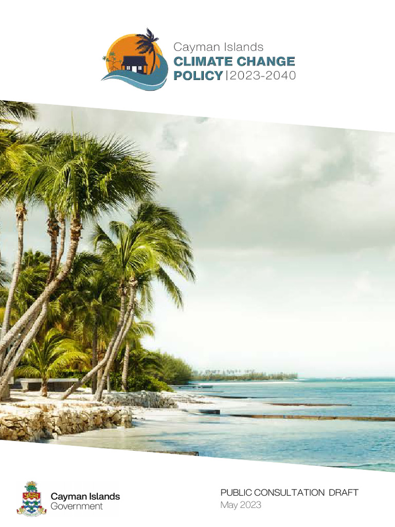 Cayman Islands Climate Change Policy 2023 | PDF | United Nations ...