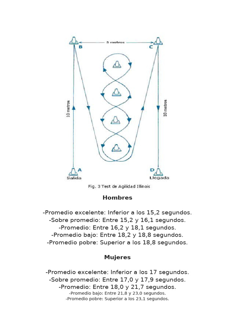 Baremo del Test de Illinois por Género | PDF