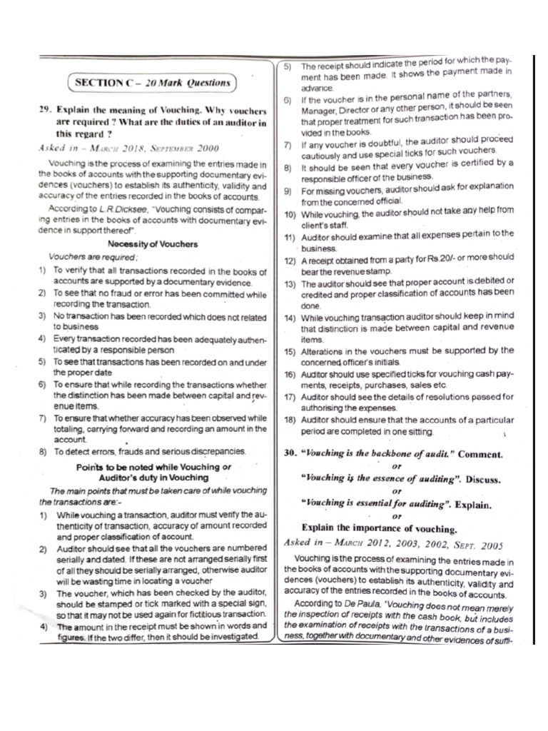 Auditing Chap 3 | PDF