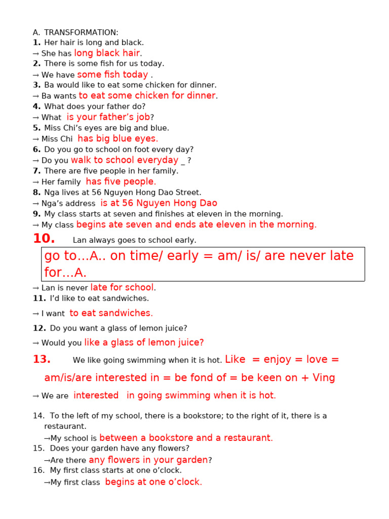 Review U6-U7 | PDF