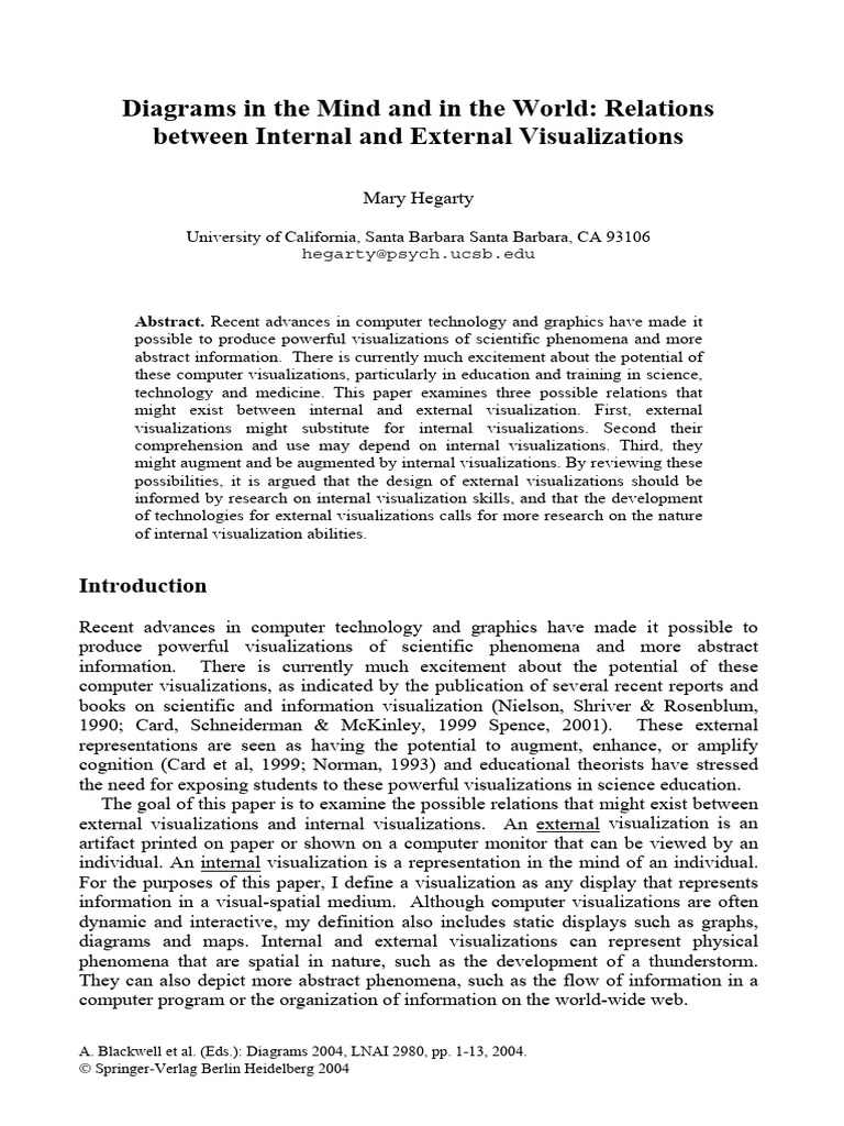 External vs Internal Visualization | PDF