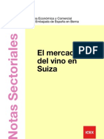 Mercado Del Vino en Suiza - Enero2009 España