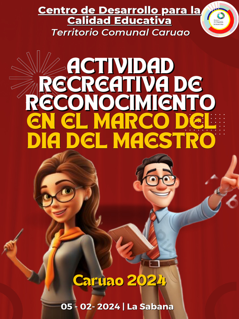 Red White 3D 40th Graduation Party Program | PDF