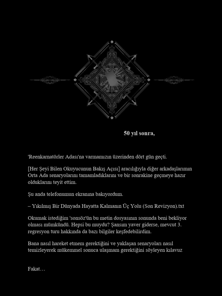 ORV - Chapter 373-376 Ep. 71 Turkish MTL | PDF