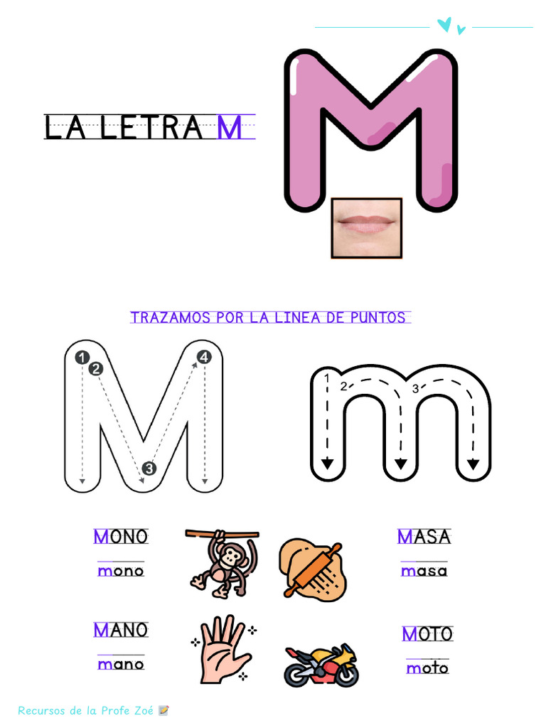 Actividades con la letra M | PDF
