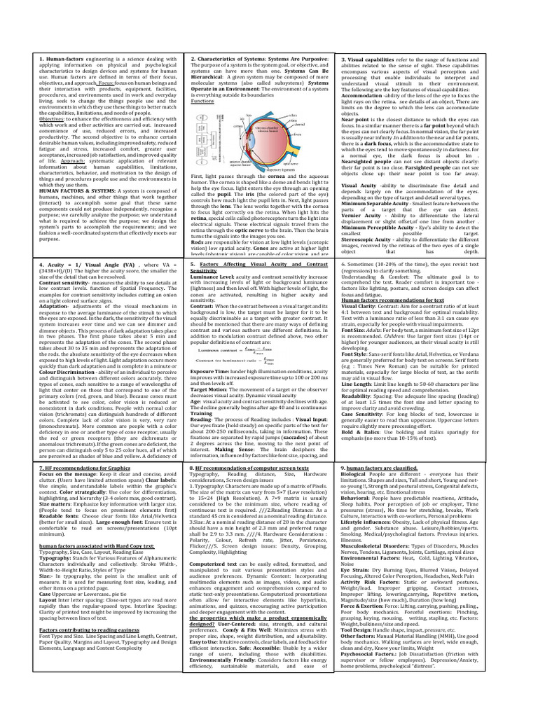 SEMM | PDF | Visual Acuity | Contrast (Vision)