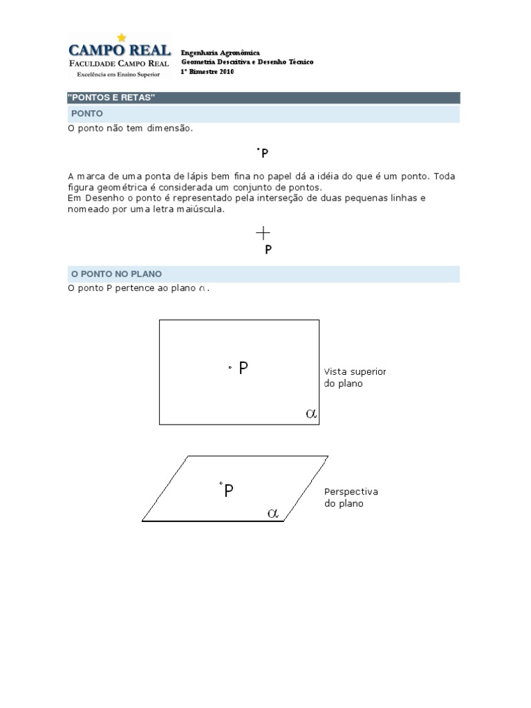Geometria Descritiva e Desenho Técnico | PDF | Círculo | Polígono