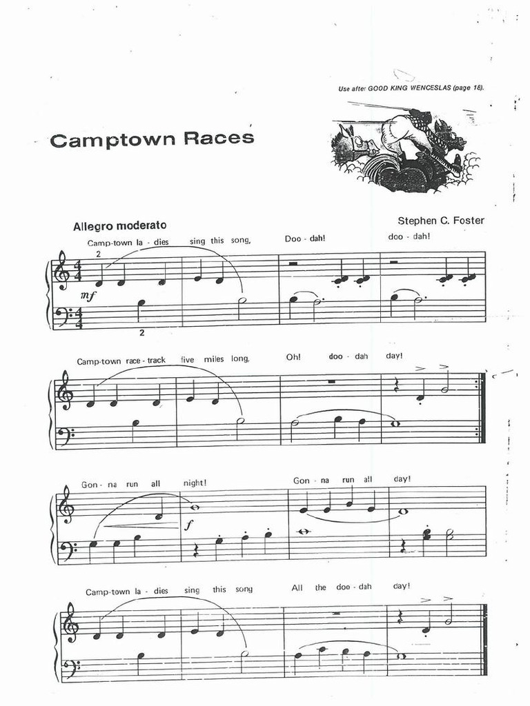 Camptown Races | PDF