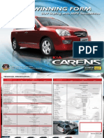 Kia Carens Brochure