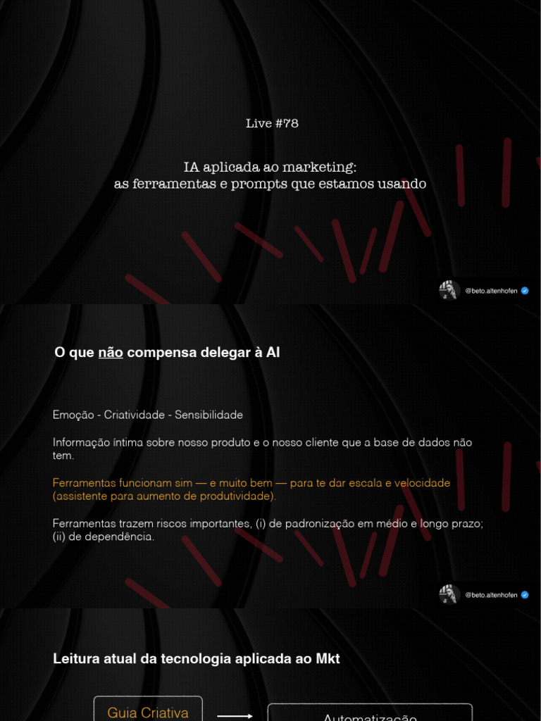 IA no Marketing: Ferramentas e Criatividade | PDF | Marketing