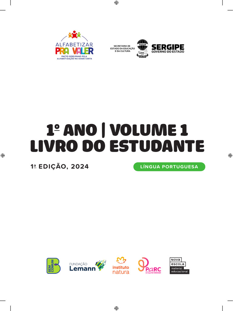 Livro do Estudante 1º Ano - Volume 1 | PDF | Espelho | Escolas