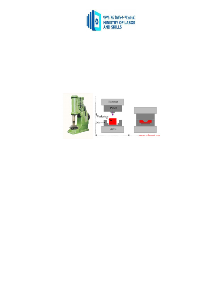 Hammer Forging Techniques Module | PDF | Thermal Expansion | Forging