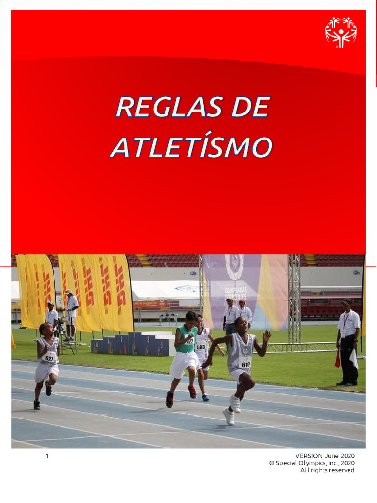 Reglamento de Atletismo | PDF | Deporte del atletismo | Deportes ...