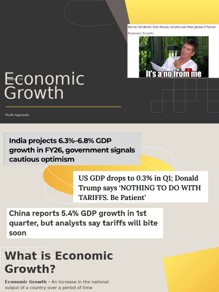 29 - Economic Growth | PDF | Gross Domestic Product | Recession