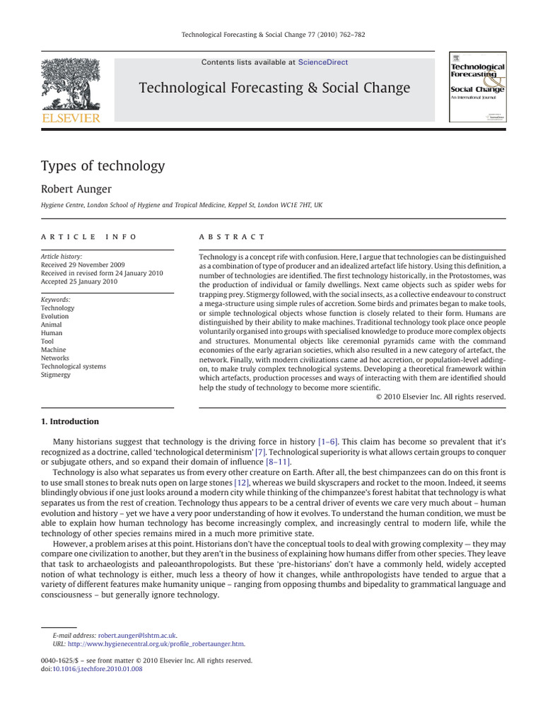Understanding Technology Evolution | PDF | Spider Web | Spider
