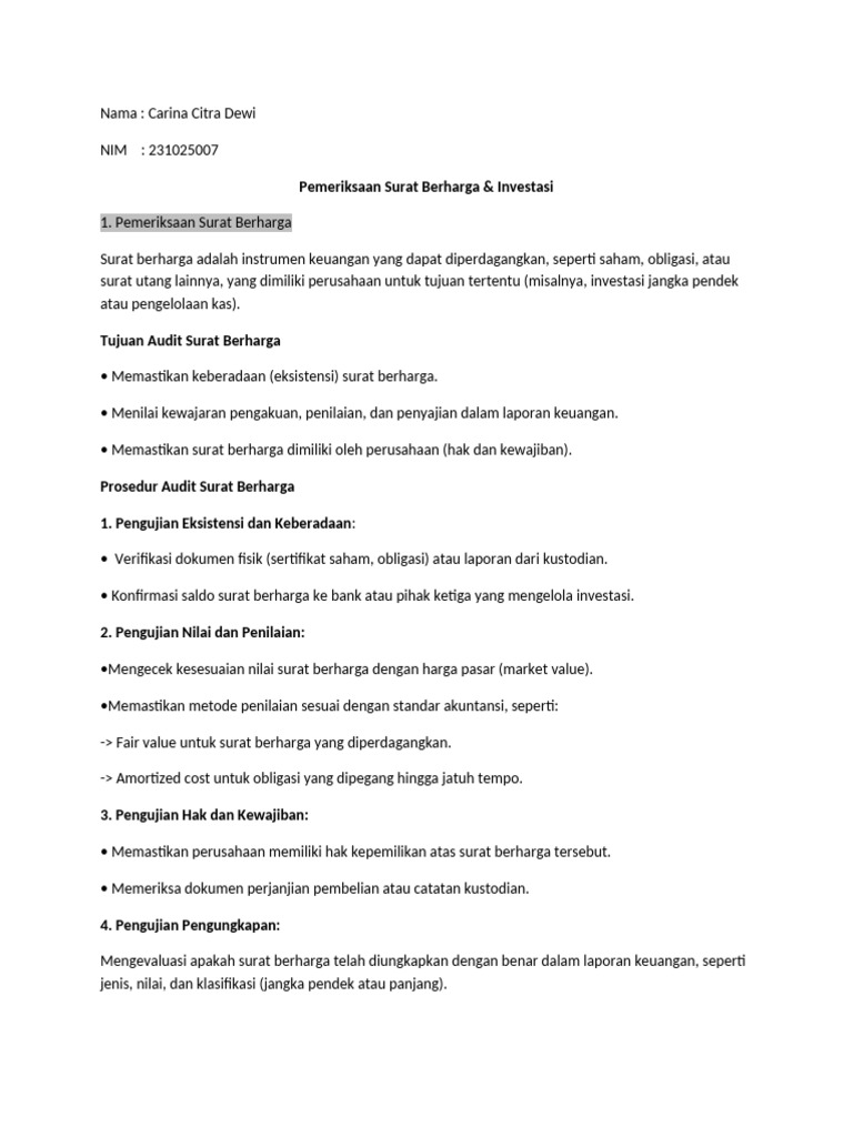 RMK Surat Berharga Dan Investasi PDF
