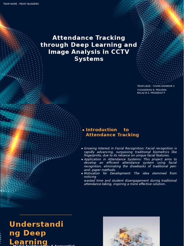 Slidesgo Enhancing Attendance Tracking Through Deep Learning and Image ...