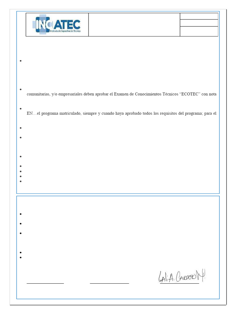 FT-GM-011 Formulario de Inscripcion | PDF