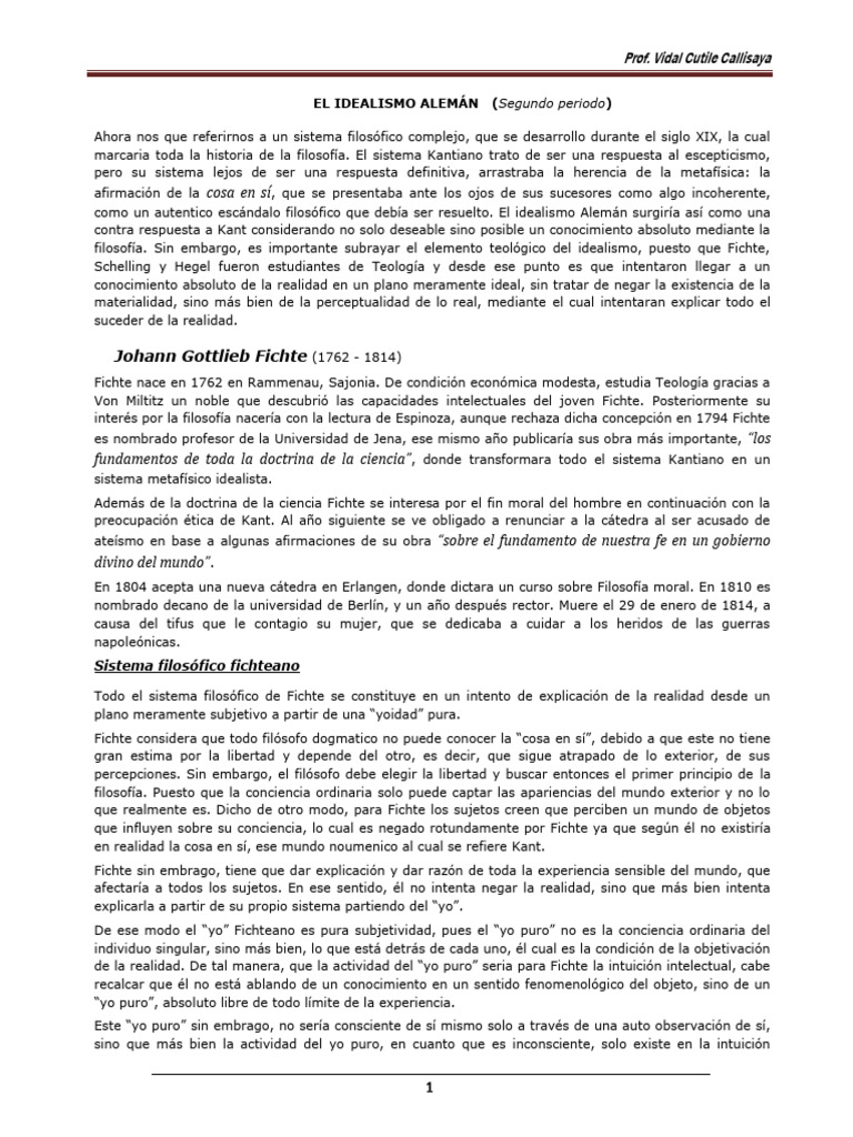 Texto de Filosofia | PDF | Georg Wilhelm Friedrich Hegel | Absoluta ...