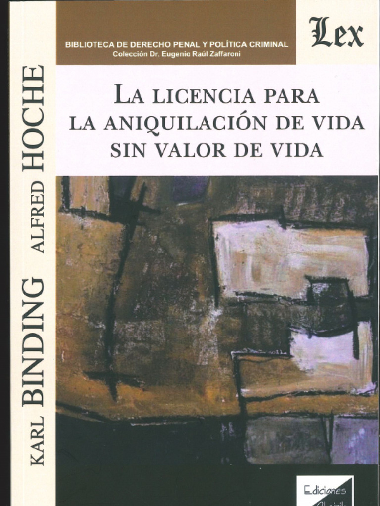 Livro Karl Binding PDF