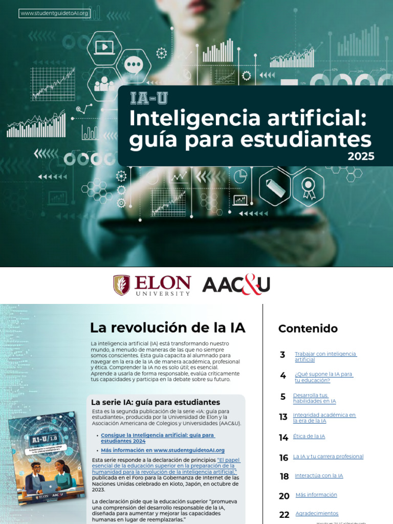 Guía de IA para Estudiantes 2025 | PDF | Inteligencia artificial ...