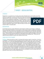 Factsheet Desalination