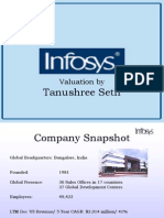 Valuation of Indian IT Firm Infosys