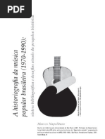 A Historiografia Da Musica Popul Bras 1970-1990 Marcos Napolitano