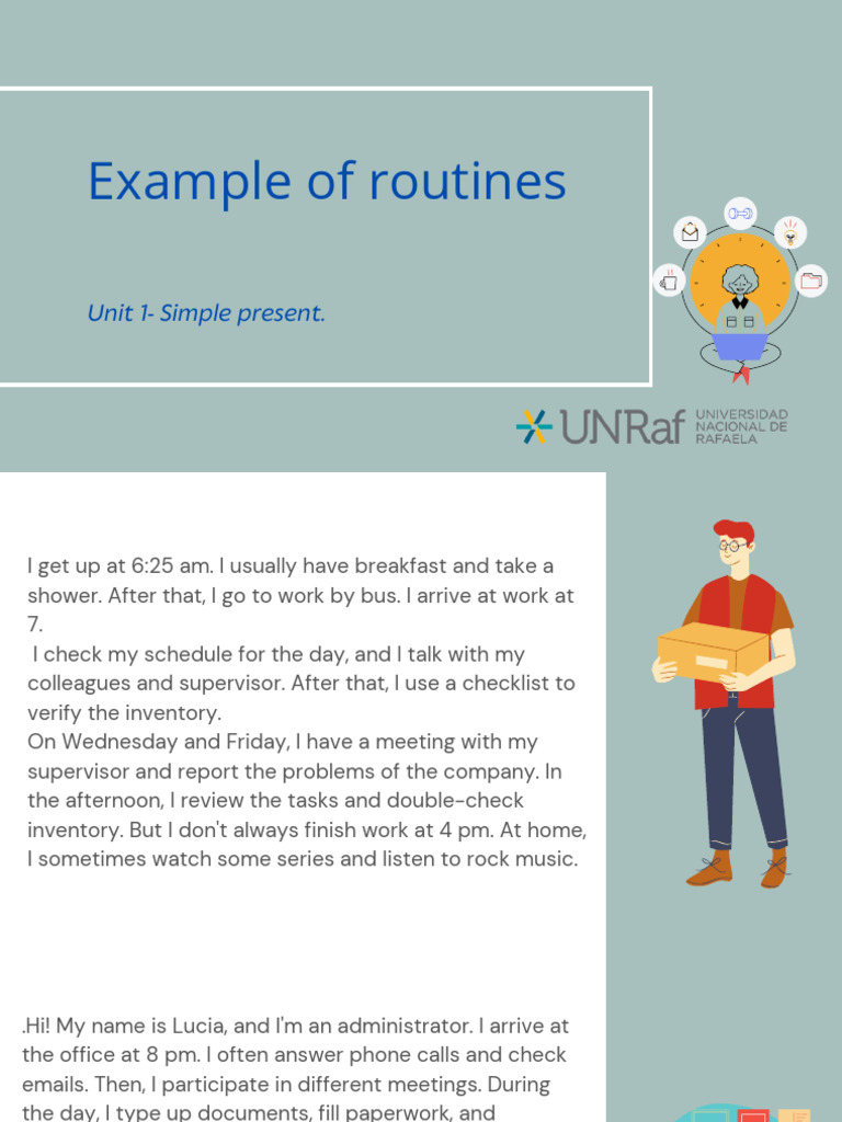 1 Example of Routines | PDF