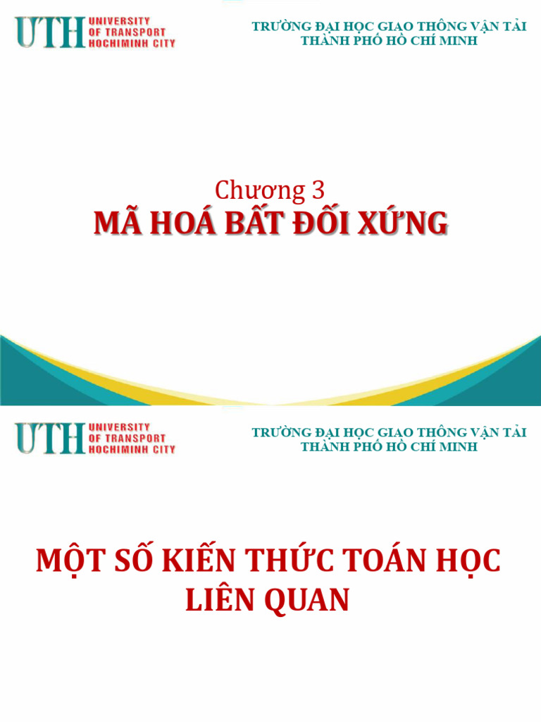 CH 3.3 Mã Hoá RSA Và ECC | PDF