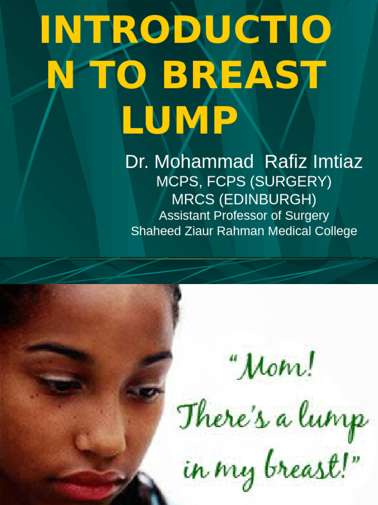 Understanding Breast Lump Anatomy | PDF | Breast | Gynaecology