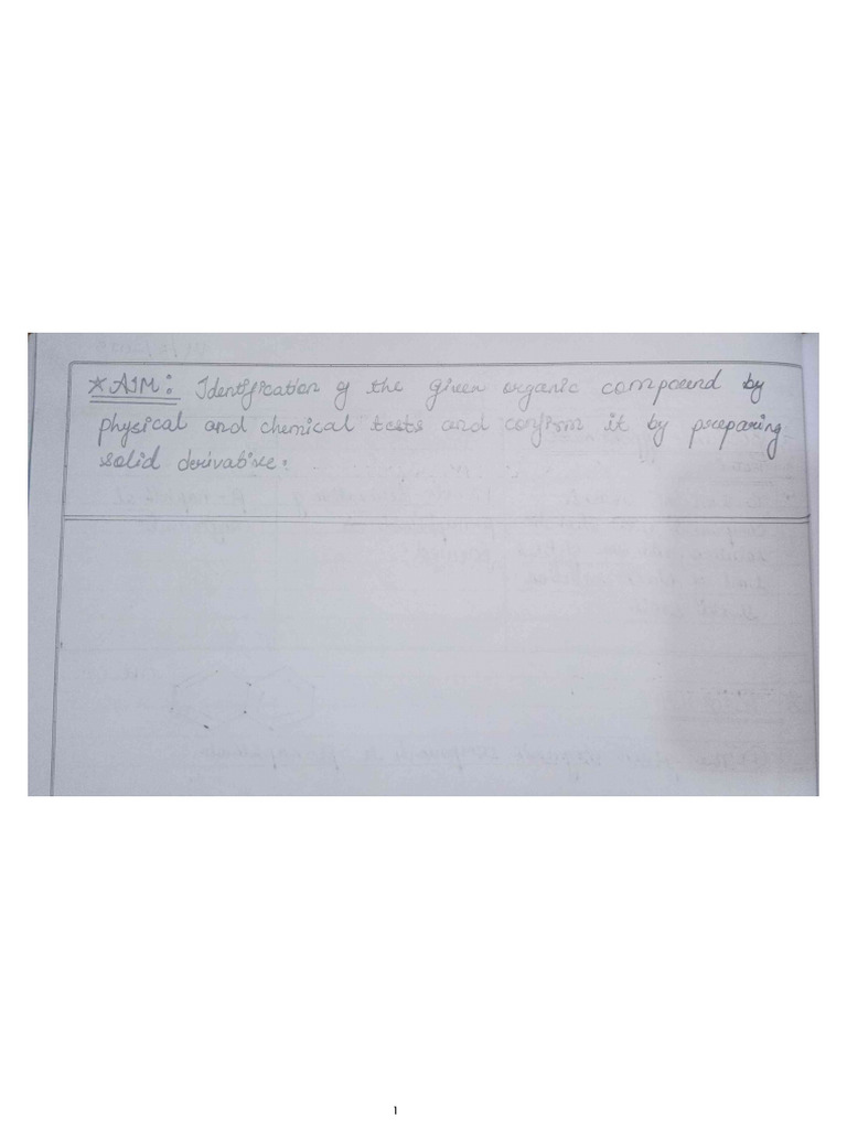 Org. Exp 7 | PDF