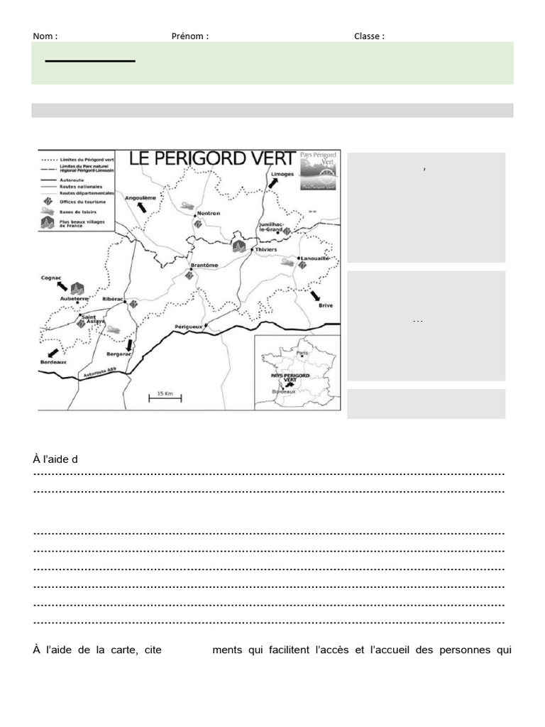 Atouts des espaces de faible densité | PDF