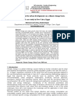 Numerical Assessment For Urban Form Development On A Climate Change Basis: A Case Study in Cairo, Egypt