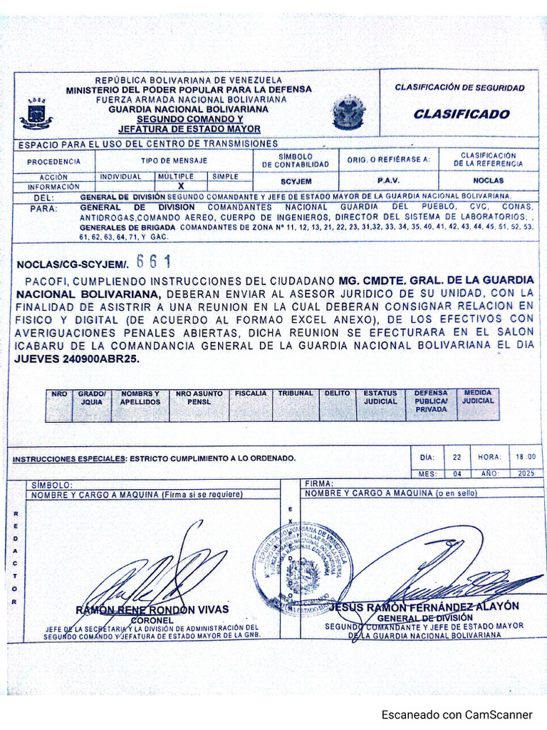 Rad Segundo Comando | PDF