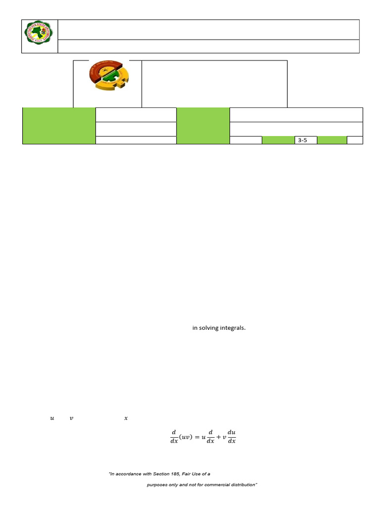 Integration Techniques in Calculus | PDF | Trigonometric Functions ...