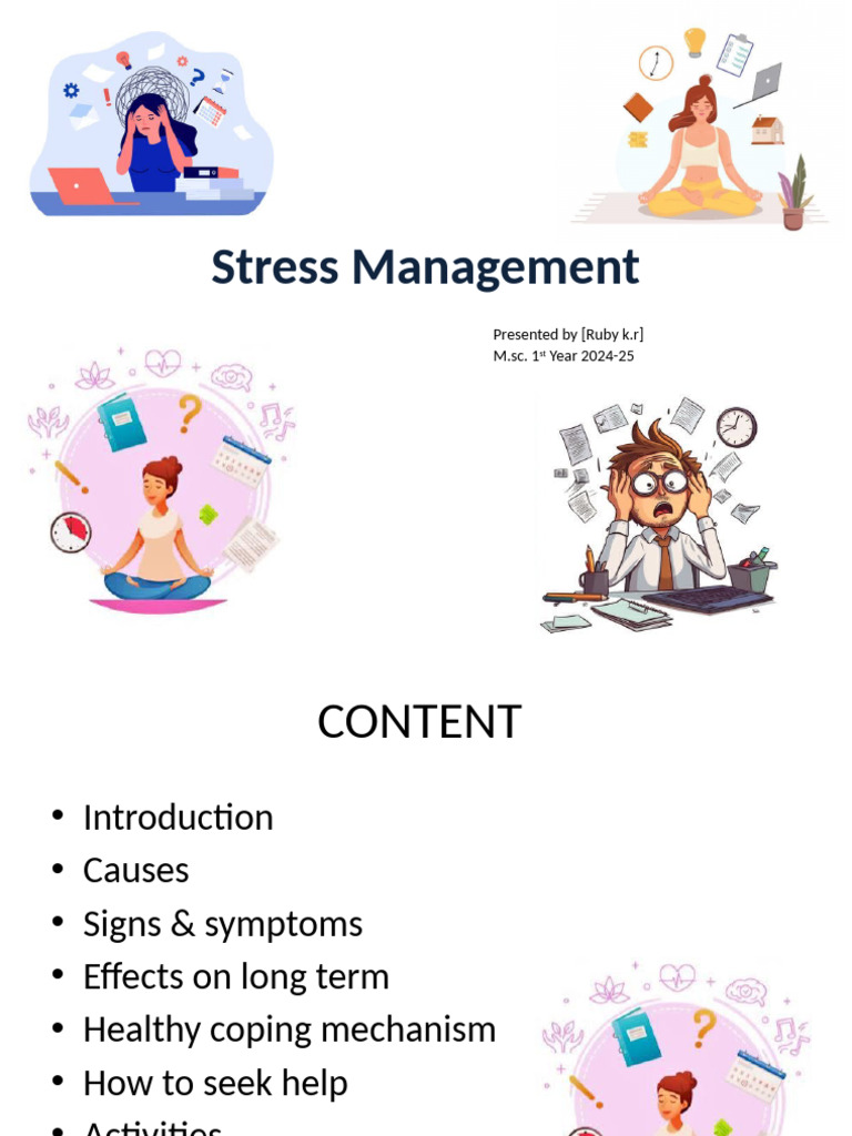 Effective Stress Management Strategies | PDF