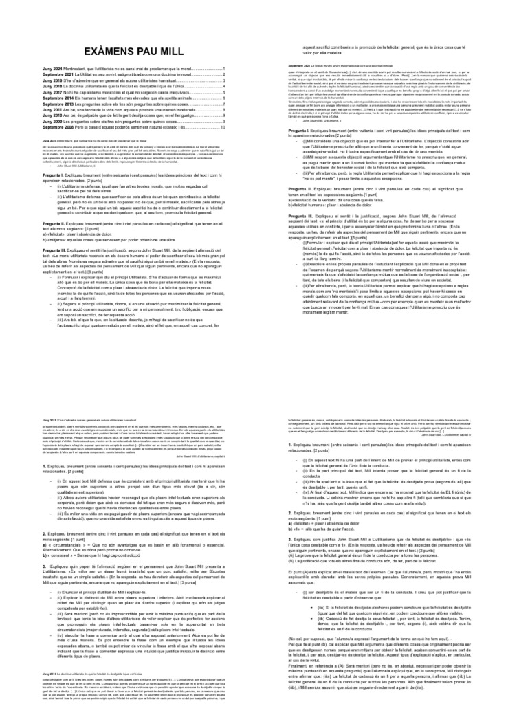 Exàmens Pau Mill PDF | PDF