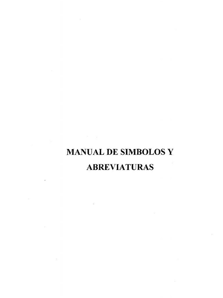 SIMBOLOS | PDF