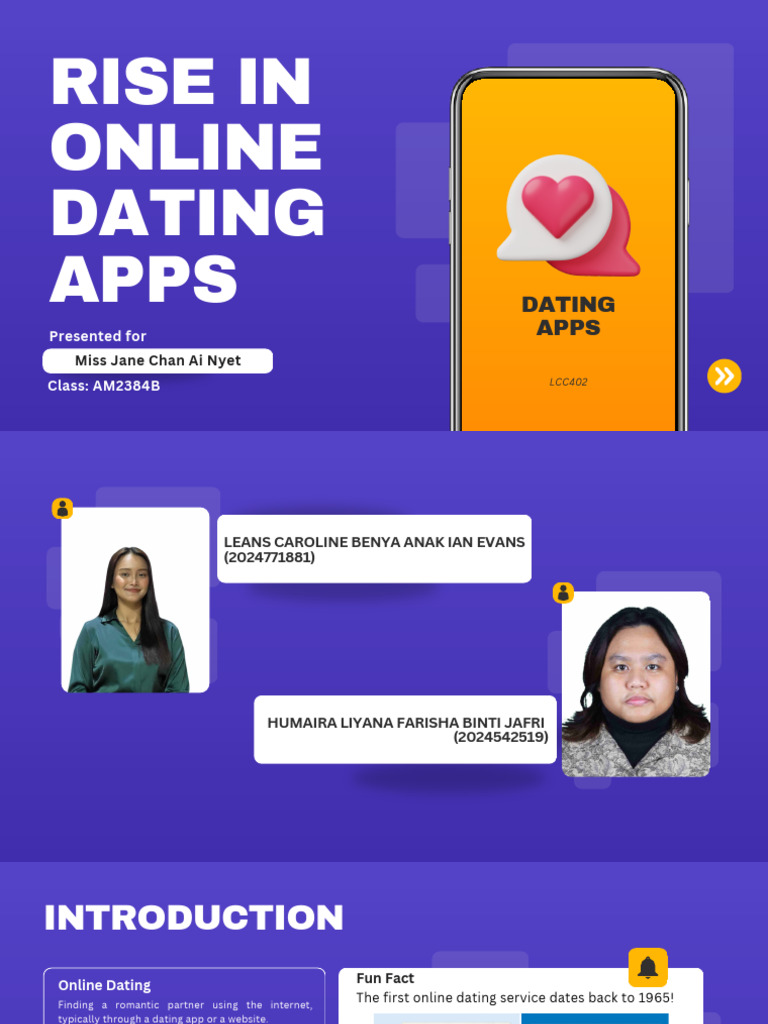 LCC402 Rise in Online Dating Apps | PDF | Internet & Web | World Wide Web