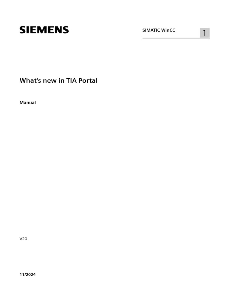WinCC Unified Manual V20 Overview | PDF | User Interface | Safety