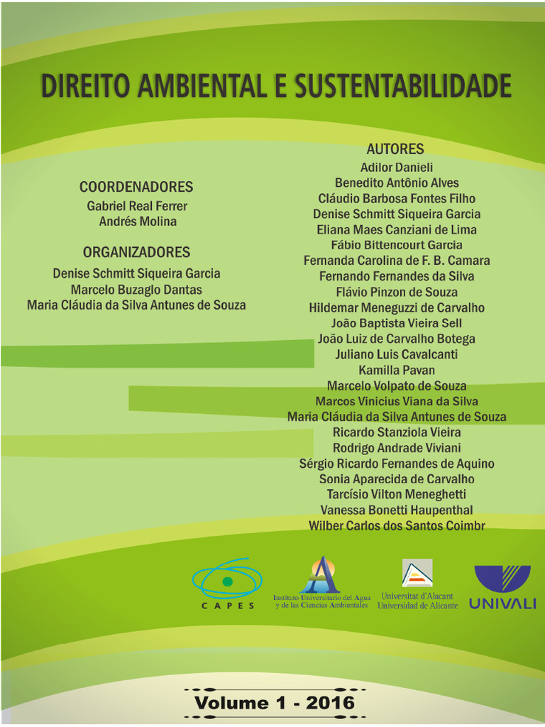 Direito Ambiental e Sustentabilidade | PDF | Destruição do habitat